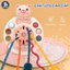 Đồ Chơi Dây Rút Gặm Nướu 5in1 GutyKids Montessori Chất Liệu Cao Cấp, Có Nhạc Vui Nhộn, Hình Dáng Đáng Yêu An Toàn Cho Bé