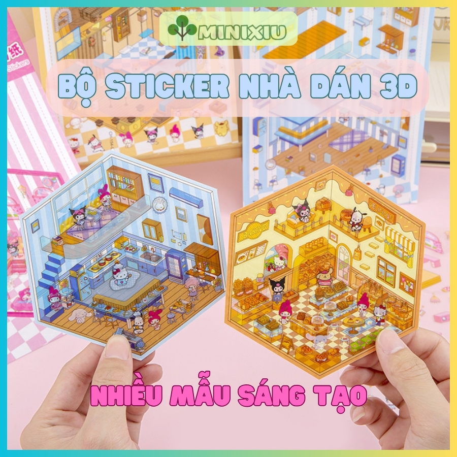 🌿 Bộ Sticker MiniScape 3D Trang Trí Mô Hình – Giúp Giảm Stress, Làm Đẹp ...