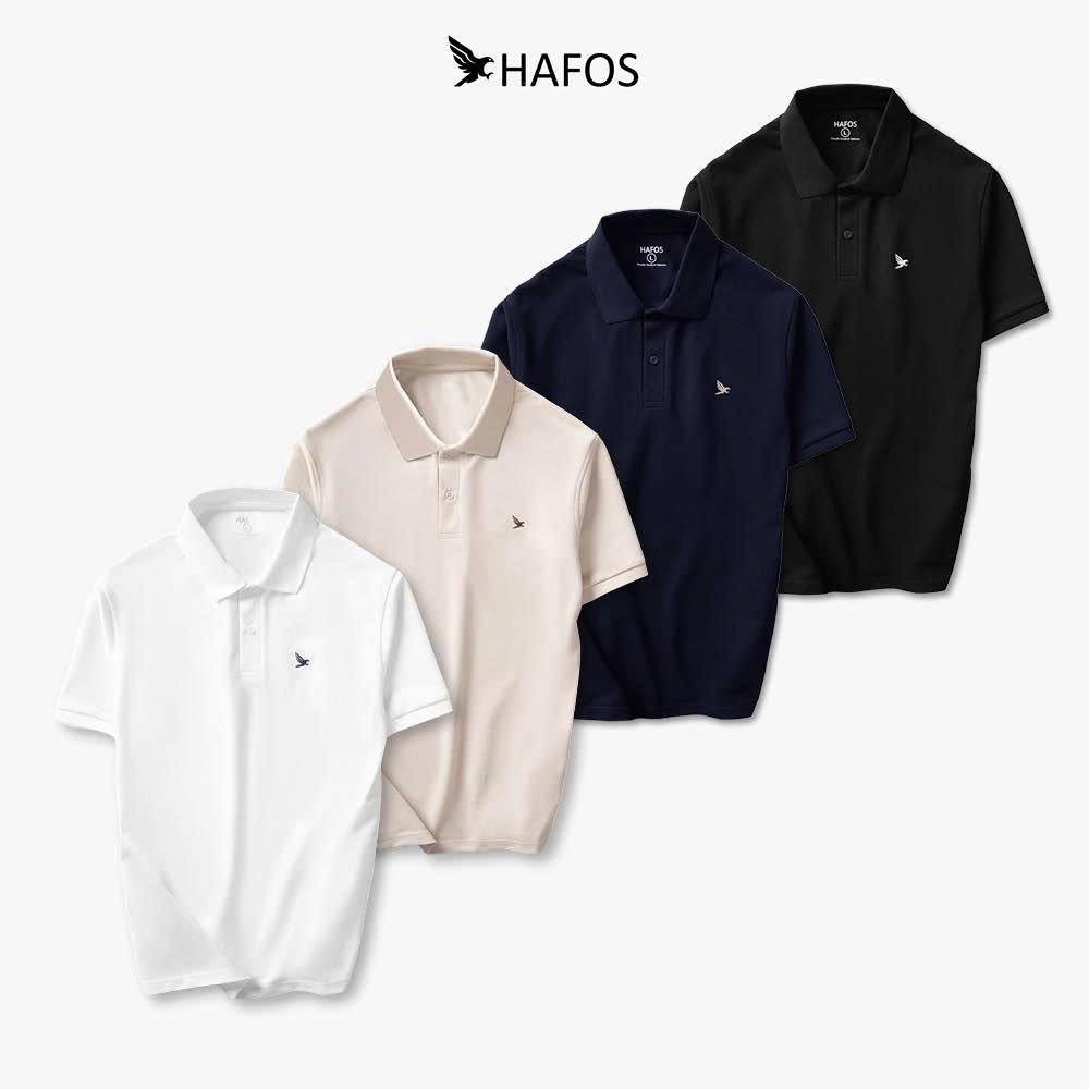 [ MÀU MỚI ] Áo Polo Nam HAFOS FALCON chất vải Smart Pique basic sang ...