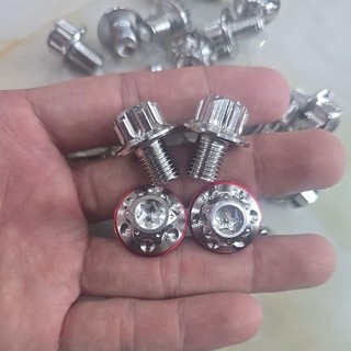 [T.lông đền] [Loại 1] Ốc chân kính 10li Salaya, Ốc chân gương 10li Salaya, Thái - DIAMOND SALAYA