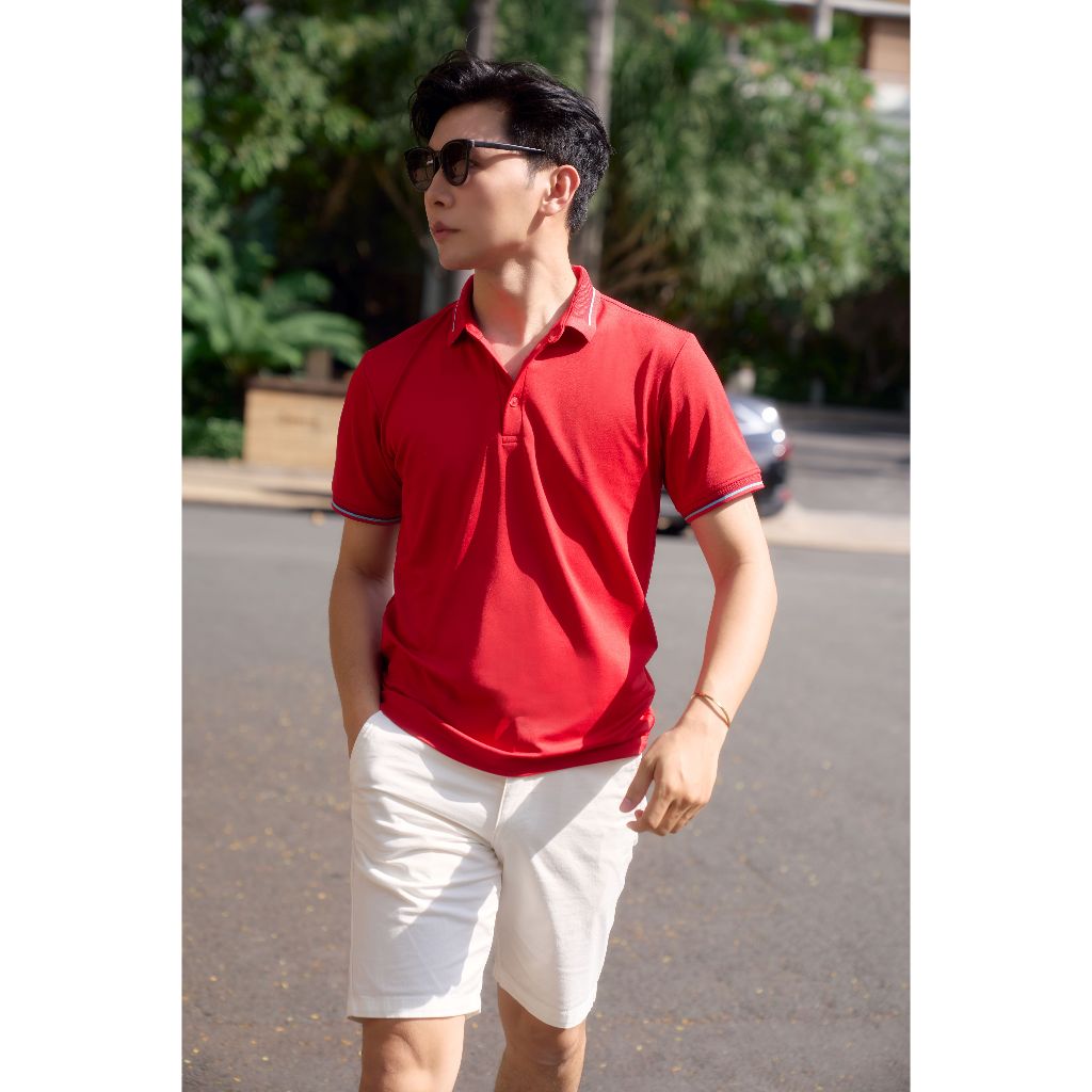 [CÒN ĐỎ] Áo Polo Nam Premium Cotton Golf Pique Cool Touch N&M Thương Hiệu NINOMAXX 2104030