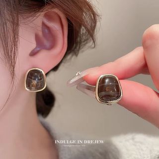 [Hỏa Tốc] Bông Tai Khuyên Tai Vintage Thanh Lịch Hình Học Đi Chơi T23