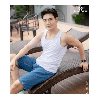 Áo tank top nam cotton 4 chiều co giãn mềm mại thiết kế basic Mardini