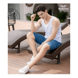 Áo tank top nam cotton 4 chiều co giãn mềm mại thiết kế basic Mardini