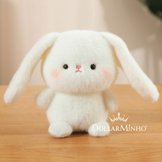 Thỏ Bông MimiBun Thêu Tên Theo Yêu Cầu – Thú Nhồi Bông Tai Dài Dễ Thương, Quà Tặng Bạn Gái 16cm 20cm
