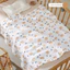 Khăn Xô Tắm Rabi 6 Lớp PML2 Cho Bé Chất Liệu Cotton Mềm Mại Thấm Hút Vượt Trội 105x105cm - Bibomart