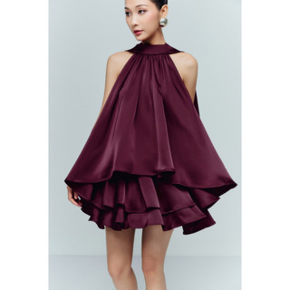 Chân Váy Ngắn Silk Aform Layers Chất Vải Lụa Tô Châu Thoải Mái ,WCV059 SOME HOW STORE