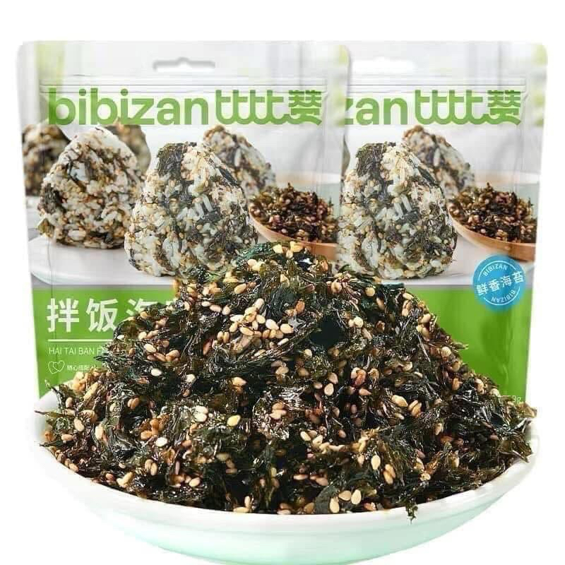 Sỉ thùng 30 gói rong biển bibizan 250gam
