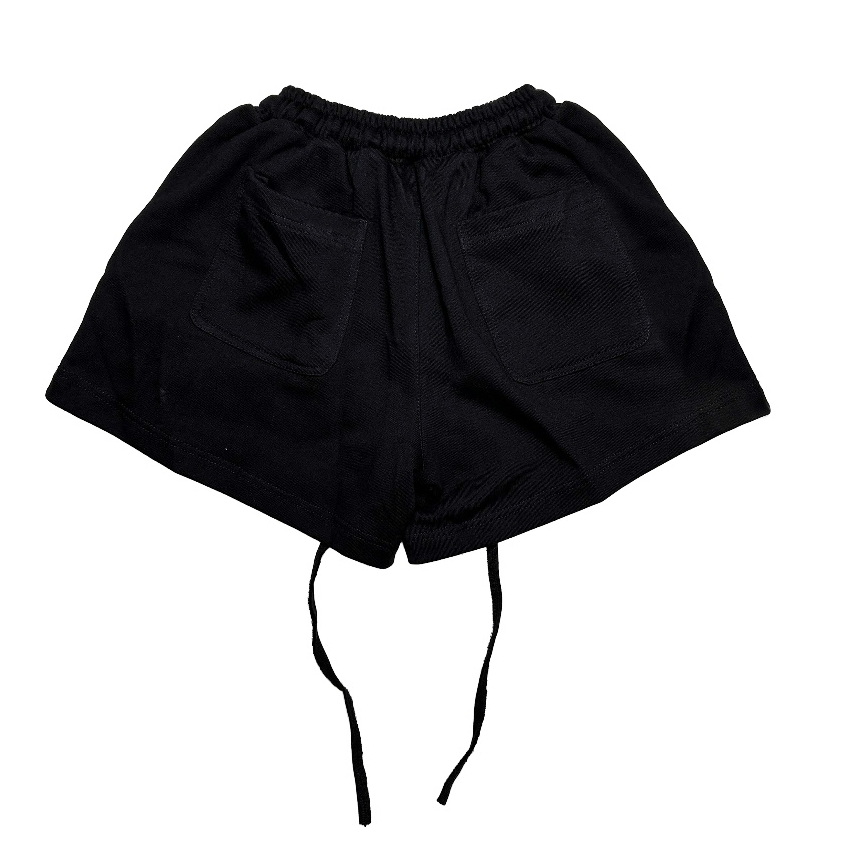 QUẦN ĐÙI SHORT UNISEX VOLEUR - FANCY SHORT, BLACK/SAND, NỈ CHÂN CUA 100% COTTON