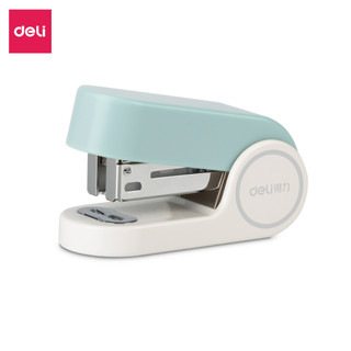 Dập Ghim Mini Cho Học Sinh Deli 25 Trang Ghim Số 12 Nhỏ Gọn Màu Pastel Dễ Thương Kèm Ghim Tặng Tiện Lợi