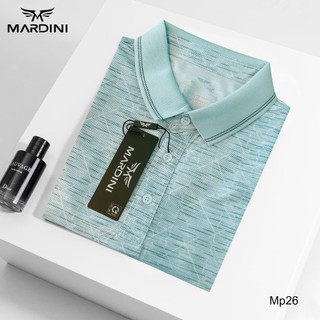 Áo Polo Nam MARDINI Thun Lạnh Cao Cấp Không Nhăn, Co Giãn Nhẹ MP26