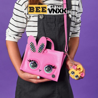 Đồ chơi túi móc khóa PURSE PETS mini mẫu mới, có gương - BEE VNXK