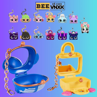 Đồ chơi túi móc khóa PURSE PETS mini mẫu mới, có gương - BEE VNXK