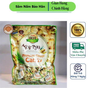 Kẹo Gừng Cao Cấp Hàn Quốc Premium Ginger Candy 200g - 생강 캔디 ( hàng mới về )