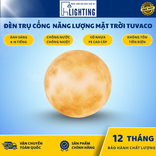 (KÈM QUÀ TẶNG) Đèn Năng Lượng Mặt Trời, Đèn Trăng Decor 3 Màu Có Remote, Đèn NLMT Chống Nước,Trang Trí Sân Vườn BH 1 Năm