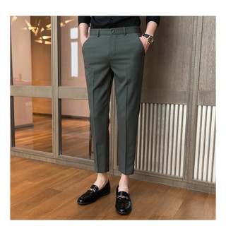 (Combo 2) Quần Tây Nam Co Giãn 4 Chiều Form Hàn Quốc Công Sở Vải Dày Mềm Mịn Thấm Hút Mồ Hôi Có Túi