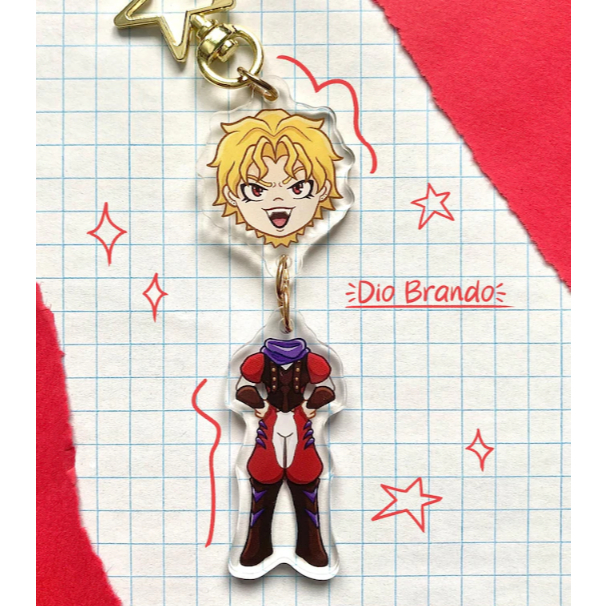 Dio Brando Acrylic Keychain | Shopee Việt Nam