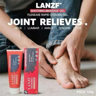 Lanzf Kem Massage Giảm Đau Xương Khớp Chính Hãng, Kem Xoa Bóp Xương Khớp Giảm Nhức Mỏi, Thư Giãn Cơ Bắp 100g