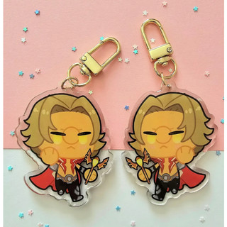 2.5 Inch Double Sided Marvel Rivals Epoxy Keychains - Hela/Winter Soldier/Psylocke/Doctor Strange/Moon Knight/Spiderman