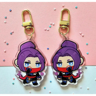 2.5 Inch Double Sided Marvel Rivals Epoxy Keychains - Hela/Winter Soldier/Psylocke/Doctor Strange/Moon Knight/Spiderman