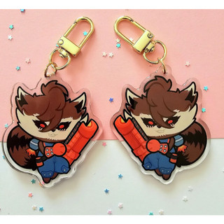 2.5 Inch Double Sided Marvel Rivals Epoxy Keychains - Hela/Winter Soldier/Psylocke/Doctor Strange/Moon Knight/Spiderman