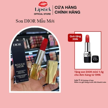 Son thỏi Rouge Couture Color Lipstick Velvet, Satin Finish 3,5g Mẫu mới 2024 Lipstick Store