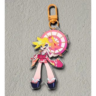 Double Sided Panty And Stocking 2.5" Clear Acrylic Keychain Charm