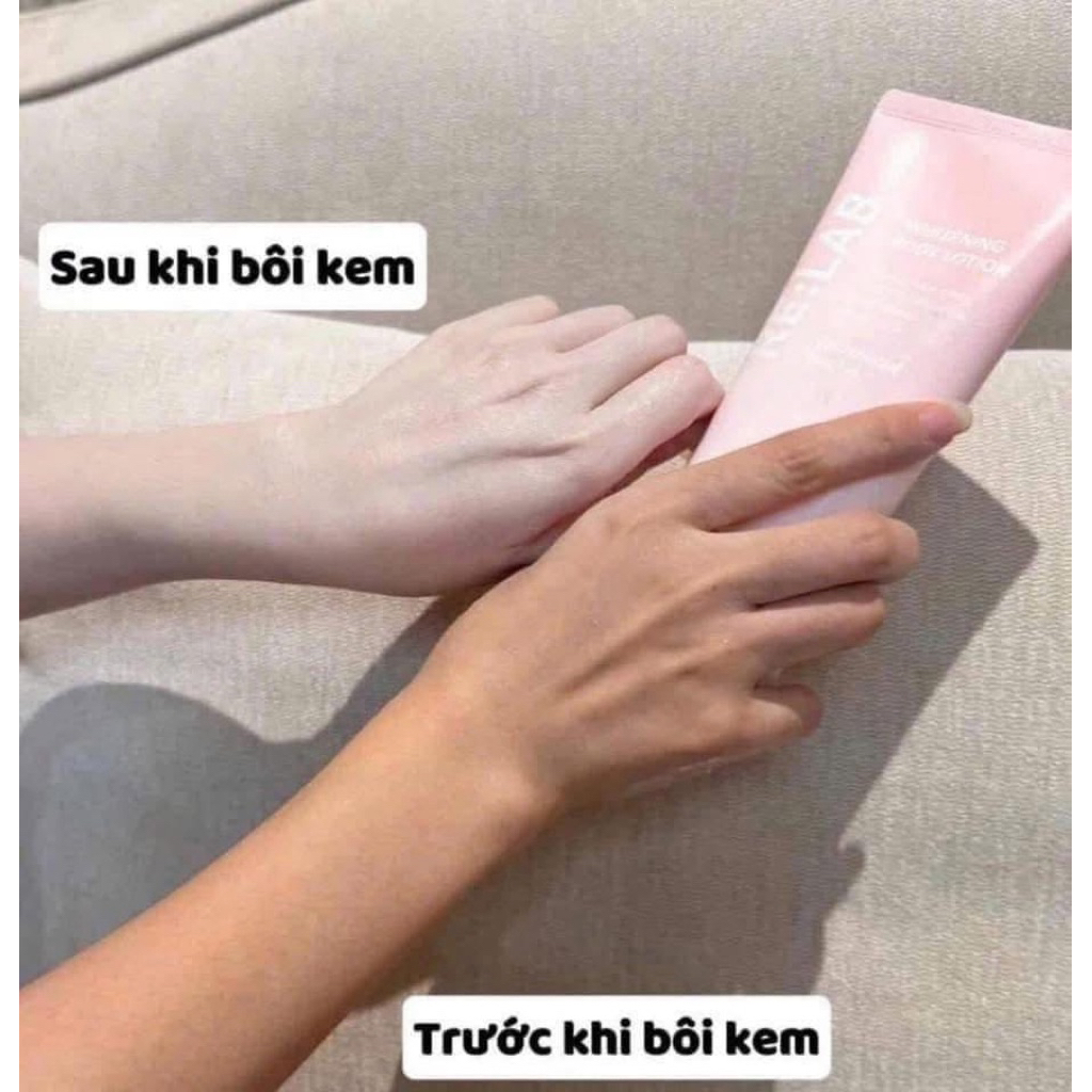 Kem body relab Re:Lab Whitening Body Lotion lọ 200ml date 2028 dưỡng trắng nâng tông  IS445