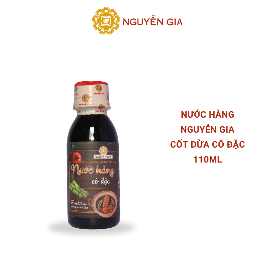 Nước Hàng Nguyễn Gia Cốt Dừa Cô Đặc (Đường thốt nốt) 110ml /250ml NGNH01 các size