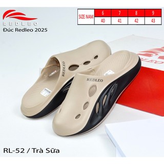 (ĐẶT TĂNG 1 HOẶC 2 SIZE) Dép sục nam REDLEO RL-52 đúc cao su EVA nguyên khối, êm mềm nhẹ, không thấm nước