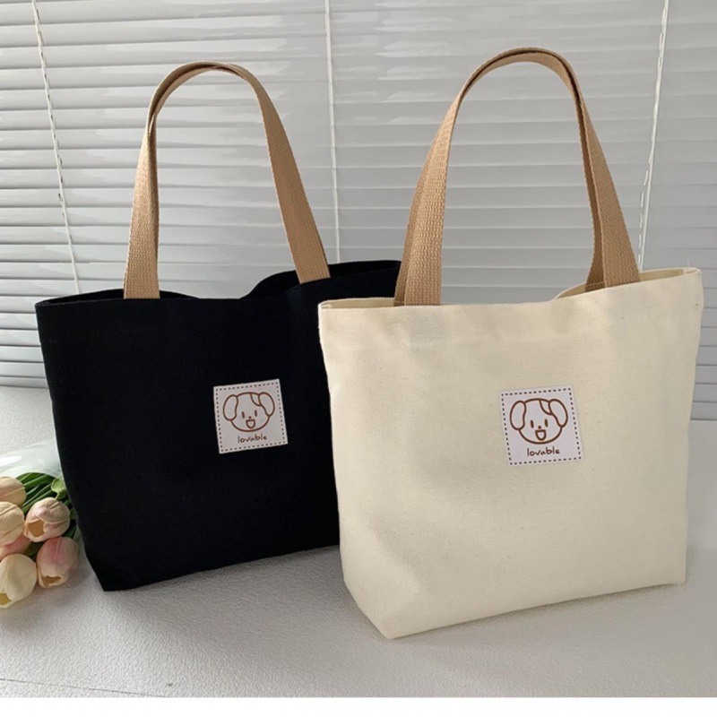 Túi tote hình Gấu chất vải pvc chống thấm nước chắc chắn phong cách đơn giản,đựng đồ tiện lợi, túi đựng mỹ phẩm