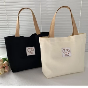 Túi tote hình Gấu chất vải pvc chống thấm nước chắc chắn phong cách đơn giản,đựng đồ tiện lợi, túi đựng mỹ phẩm