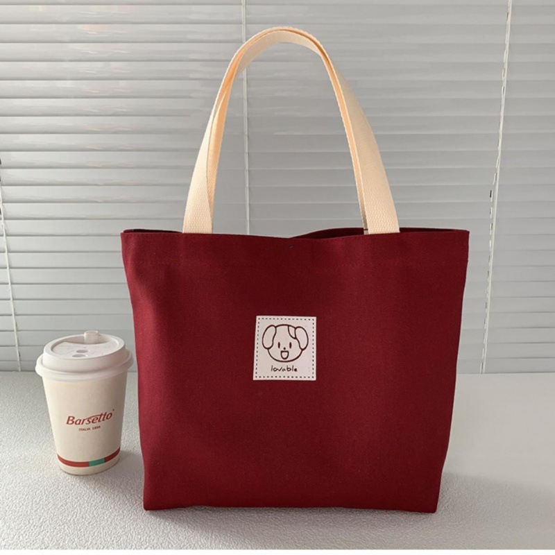 Túi tote hình Gấu chất vải pvc chống thấm nước chắc chắn phong cách đơn giản,đựng đồ tiện lợi, túi đựng mỹ phẩm