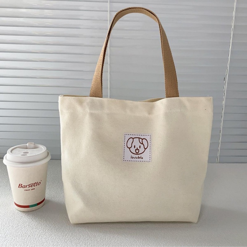 Túi tote hình Gấu chất vải pvc chống thấm nước chắc chắn phong cách đơn giản,đựng đồ tiện lợi, túi đựng mỹ phẩm