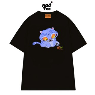 Áo Thun Hoạt Hình Kpop Demon Hunter Nhân Vật Hổ Xanh Derpy Chất Vải Cotton 75 Mềm Mịn NGỐ TEE