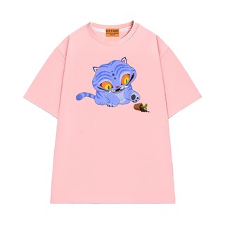 Áo Thun Hoạt Hình Kpop Demon Hunter Nhân Vật Hổ Xanh Derpy Chất Vải Cotton 75 Mềm Mịn NGỐ TEE