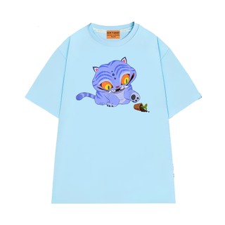 Áo Thun Hoạt Hình Kpop Demon Hunter Nhân Vật Hổ Xanh Derpy Chất Vải Cotton 75 Mềm Mịn NGỐ TEE