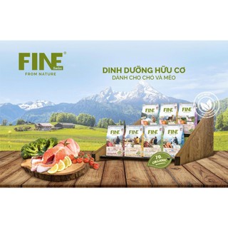 (1.36KG) FINE CAT – Thức ăn hữu cơ tự nhiên cao cấp cho mèo nhập khẩu Hàn Quốc túi 1.36kg