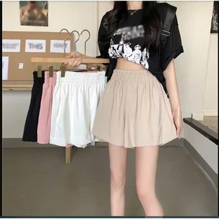 [M6] Quần đùi nữ cạp chun basic vải mát