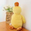 Gấu Bông Vịt Vàng, hồng, trắng Lông Kim Chồn size 40cm Mềm Mại, Dễ Thương gấu vịt cạp cạp