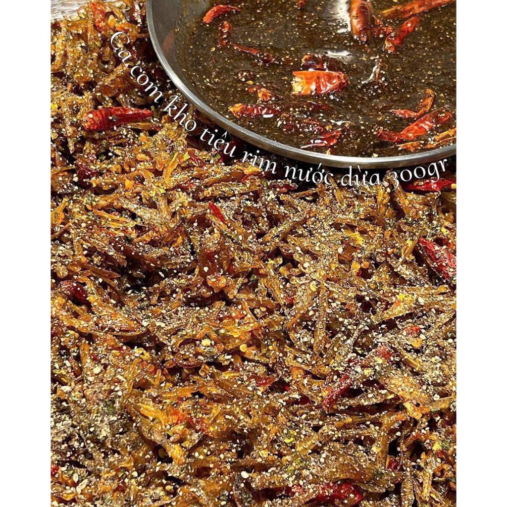 CÁ CƠM KHO TIÊU ĐẶC SẢN QUÊ NHÀ - Hũ 300gr - Ăn vặt Su Xoắn