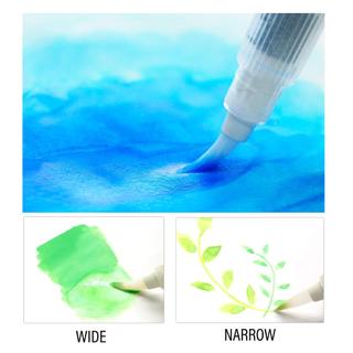 KURETAKE ZIG và SAKURA - Bộ Màu Nước Nhật Bản Kèm Cọ ♥ Transparent Watercolor Set 12/14/18 ♥ Japan Portable Travel Kit