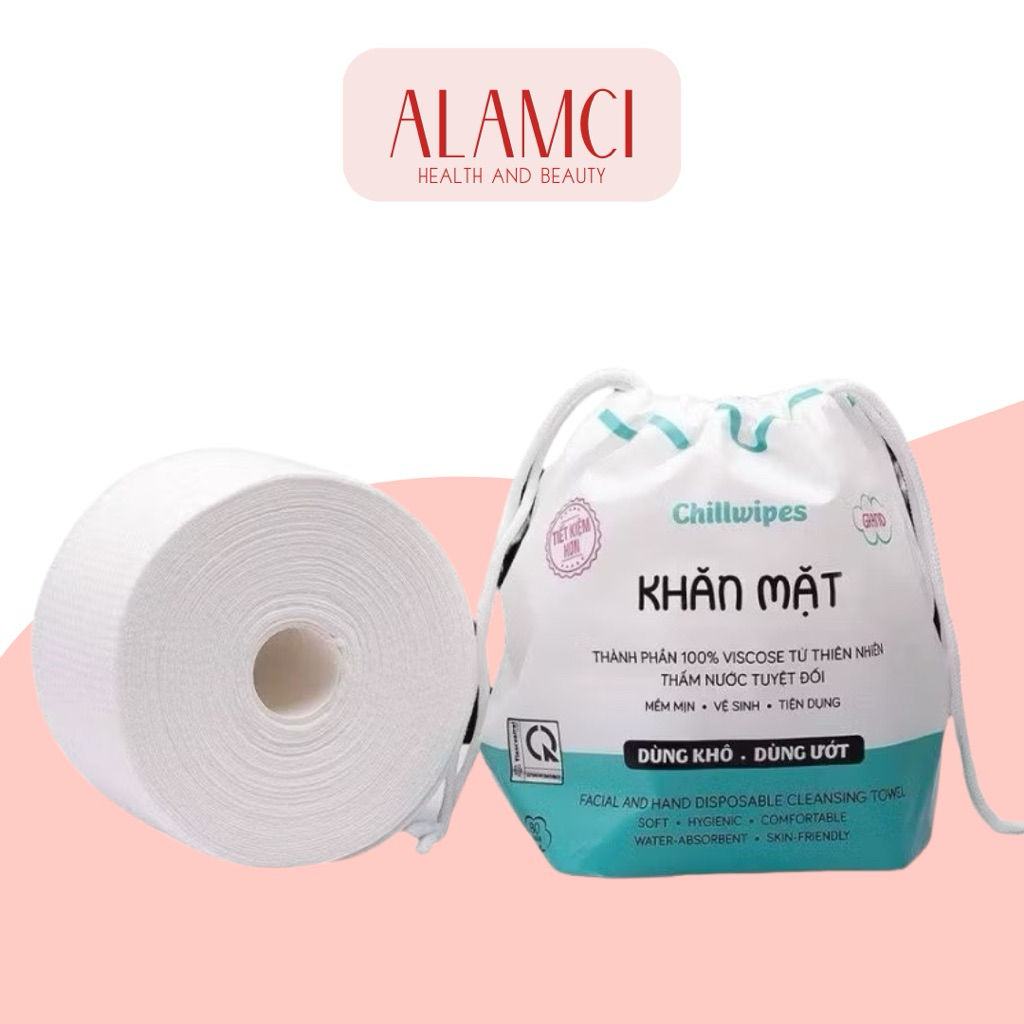 Khăn Giấy Rút Cho Mặt Và Tay Chillwipes Facial and Hand Disposable ...