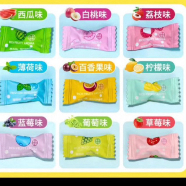 Kẹo C Trái Cây Bạc Hà Mix 9 Vị mới