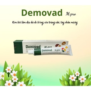 Demovad M.Pro Gel bôi da hỗ trợ nấm ngứa, mụn nhọt, tay chân miệng (GIGA ĐỨC) tuýp 20g