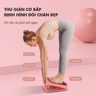 Bảng nghiêng tập giãn cơ thẳng chân 10 mức massage từ tính hỗ trợ yoga  gym thể dục tại nhà BTC-B10
