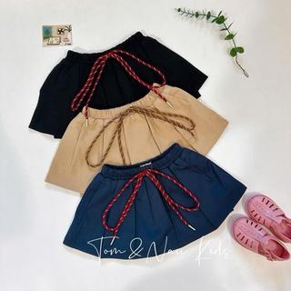 CV14-[tomnaukids] Chân váy Kaki có LÓT QUẦN cho bé gái size từ 9-36Kg