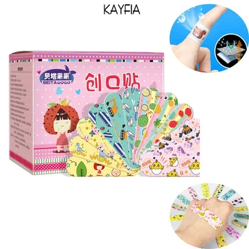 Hộp Miếng Dán Ugo Băng Vết Thương Họa Tiết Dễ Thương - Miếng Dán Vết Thương - KAYFIA