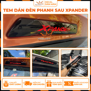 Tem dán đèn phanh sau Xpander, Innova, xl7, Kia sonet, stargazer , Xforc Carbon 6D (tất cả các đời đều dán được)