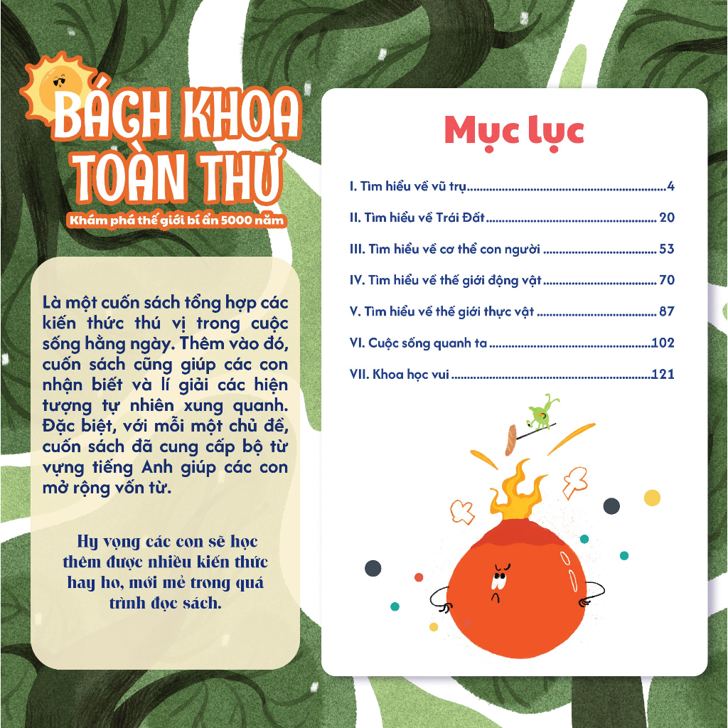 Sách - Bách Khoa Toàn Thư Khám Phá Thế Giới Bí Ẩn 5000 Năm - Dành Cho Bé 3-12 Tuổi